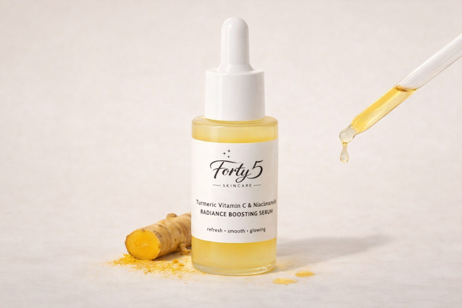 Turmeric , Vitamin C & Niacinamide Radiance booster serum (1oz/30ml)