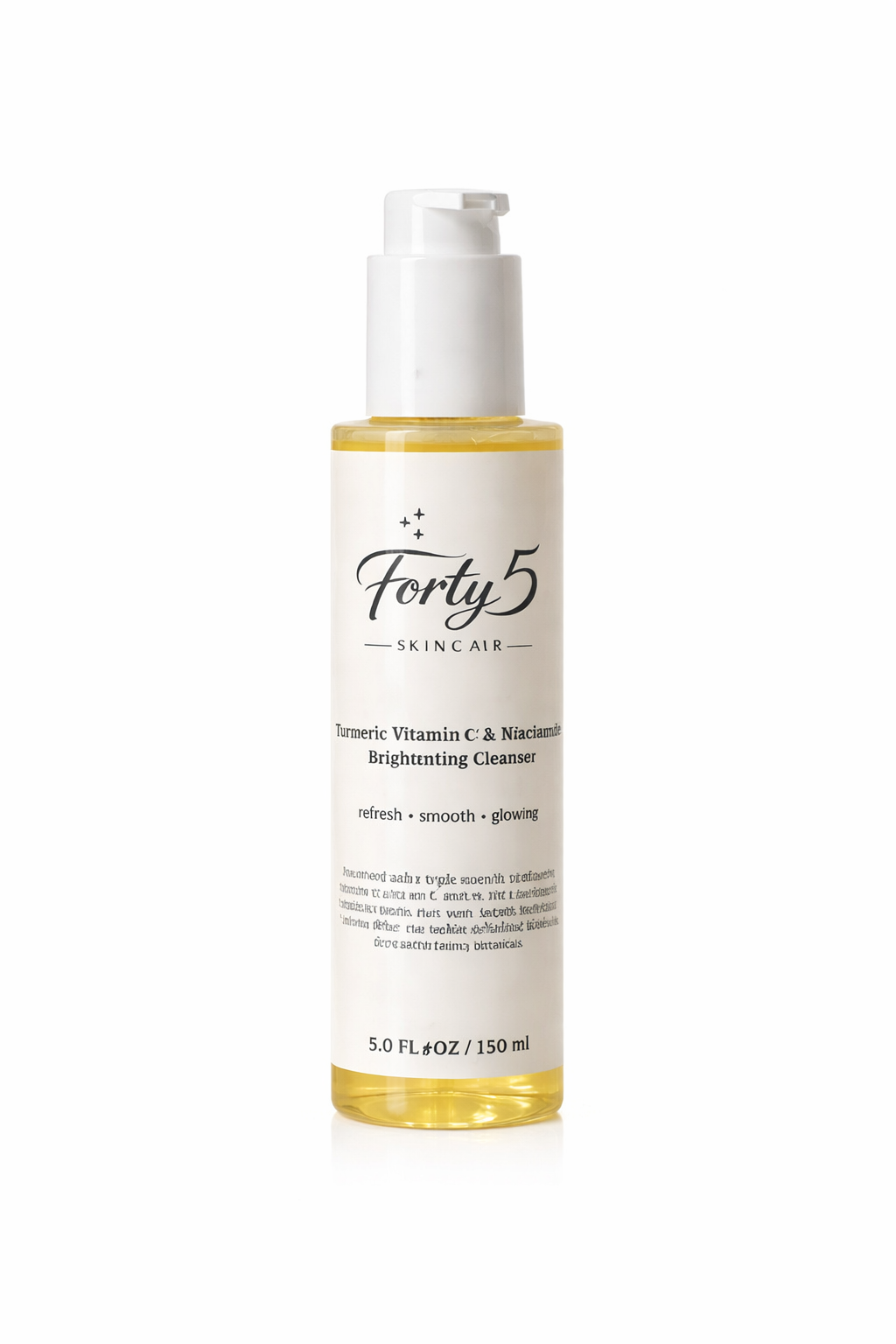 Turmeric , Vitamin C & Niacinamide Brightening Cleanser (5.7oz/150ml)